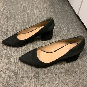 Franco Sarto Suede Block Heel